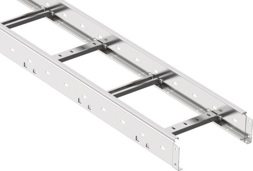 Лоток лестничный IEK LESTA 400х100х3000 сталь 1,2мм фото Лоток лестничный IEK LESTA 400х100х3000 сталь 1,2мм картинка